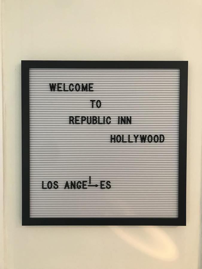Republic Hollywood La Vandrarhem Los Angeles Exteriör bild